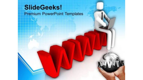 Get The Success With Internet PowerPoint Templates Ppt Backgrounds For Slides 0613