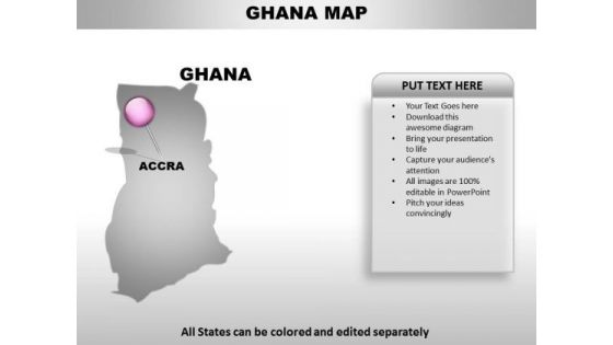 Ghana Country PowerPoint Maps Ghana Country PowerPoint Maps