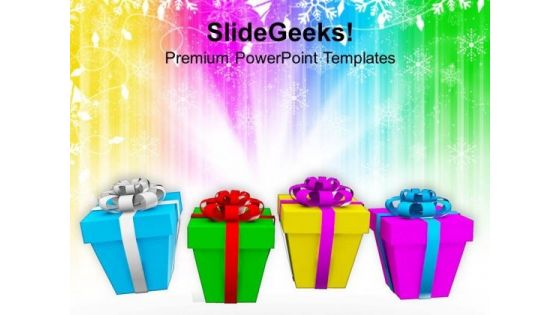 Gift Box Celebration Festival PowerPoint Templates And PowerPoint Themes 1112