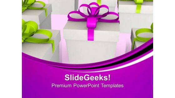Gift Boxes Events Festival PowerPoint Templates Ppt Backgrounds For Slides 1212