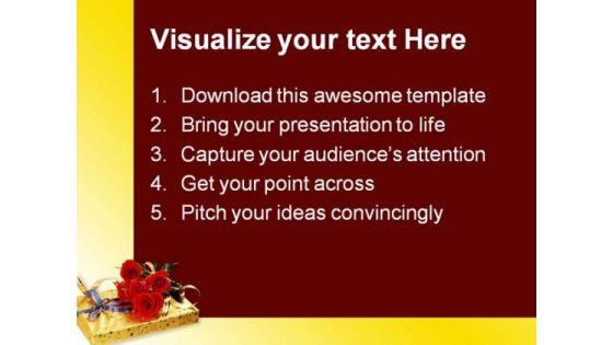 Gift Festival PowerPoint Themes And PowerPoint Slides 0411