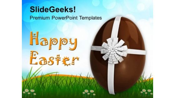 Gift Of Easter Egg PowerPoint Templates Ppt Backgrounds For Slides 0313