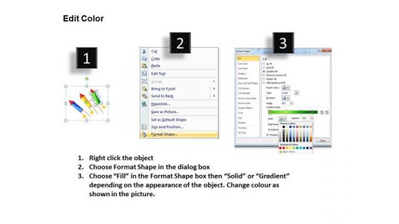 Gifts Fireworks Champagne PowerPoint Clipart Graphics Slides