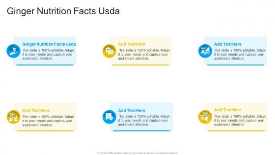 Ginger Nutrition Facts Usda In Powerpoint And Google Slides Cpb