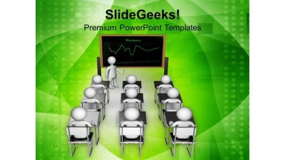 Give Lesson To Students For Better Future PowerPoint Templates Ppt Backgrounds For Slides 0513