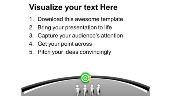 Give Targets To Achieve Your Team PowerPoint Templates Ppt Backgrounds For Slides 0713
