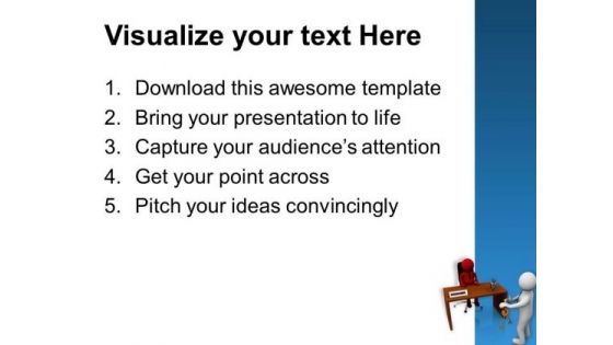 Give The Right Solution Key To Boss PowerPoint Templates Ppt Backgrounds For Slides 0613