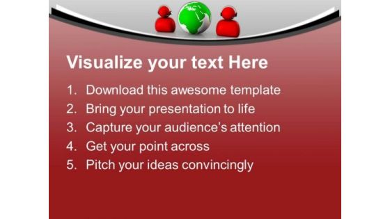 Global Communication And Information Concept PowerPoint Templates Ppt Backgrounds For Slides 0313