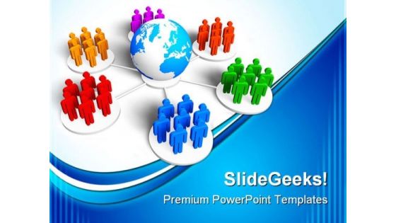 Global Communication Business PowerPoint Themes And PowerPoint Slides 0311