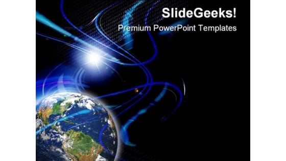 Global Communication PowerPoint Templates And PowerPoint Backgrounds 0611