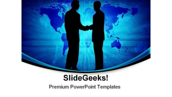 Global Cooperation Business PowerPoint Templates And PowerPoint Backgrounds 0511