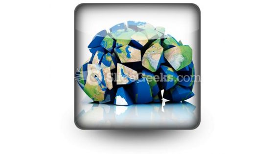 Global Destruction PowerPoint Icon S