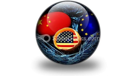 Global Economy PowerPoint Icon C