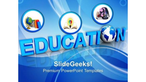 Global Education Future PowerPoint Templates And PowerPoint Themes 1112