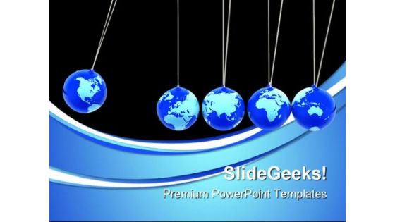 Global Effect Globe PowerPoint Templates And PowerPoint Backgrounds 0611