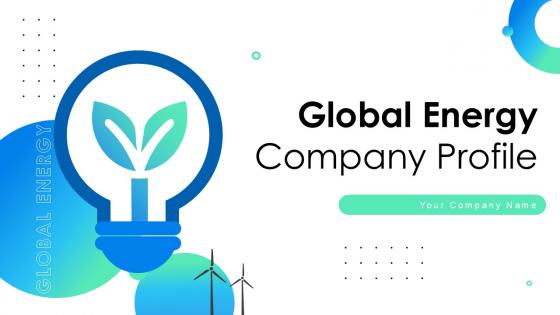 Global Energy Company Profile Ppt Presentation CP CD V