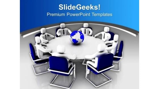Global Financial Issues Team Meeting PowerPoint Templates Ppt Backgrounds For Slides 0713 Global Financial Issues Team Meeting PowerPoint Templates Ppt Backgrounds For Slides 0713