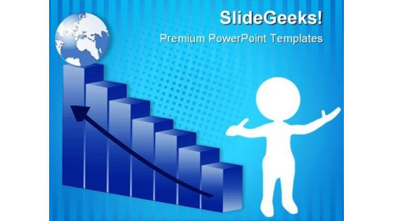 Global Graph Business PowerPoint Themes And PowerPoint Slides 0711