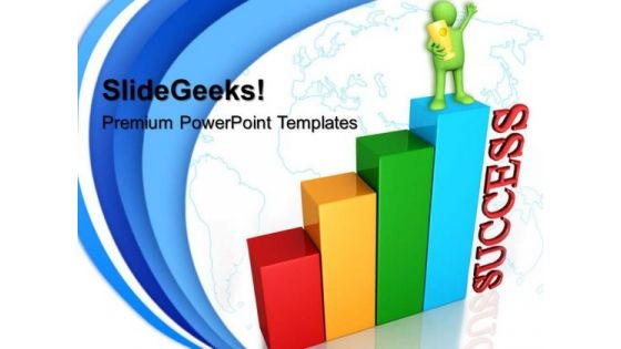 Global Graph Success PowerPoint Templates And PowerPoint Themes 0512