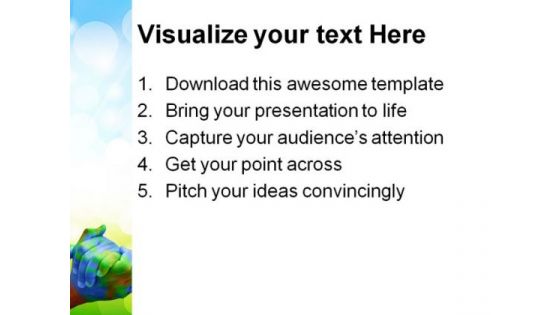 Global Handshake PowerPoint Themes And PowerPoint Slides 0711