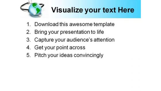 Global Health Medical PowerPoint Themes And PowerPoint Slides 0211