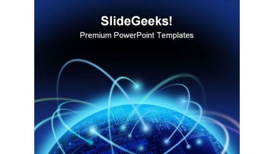 Global Information Technology PowerPoint Templates And PowerPoint Backgrounds 0611