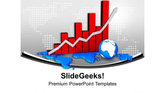 Global Market Analysis Bar Graph PowerPoint Templates Ppt Backgrounds For Slides 0513