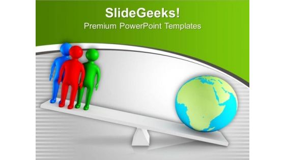 Global Market Has More Weightage PowerPoint Templates Ppt Backgrounds For Slides 0713