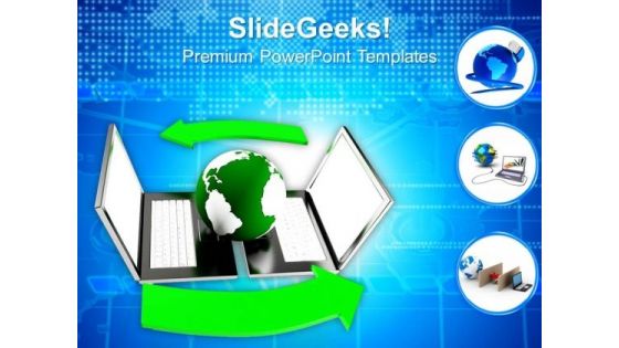 Global Network Internet Communication PowerPoint Templates Ppt Backgrounds For Slides 1212