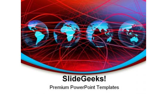 Global Networking Internet PowerPoint Templates And PowerPoint Backgrounds 0211