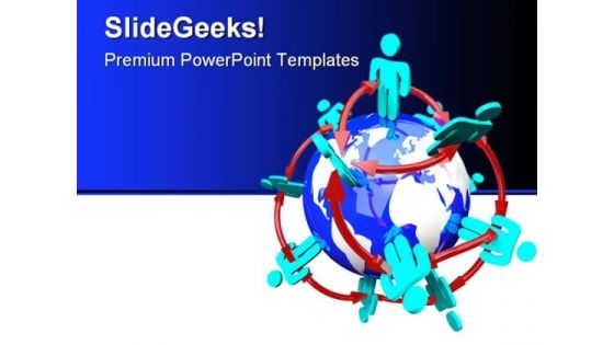 Global Networking People PowerPoint Templates And PowerPoint Backgrounds 0311