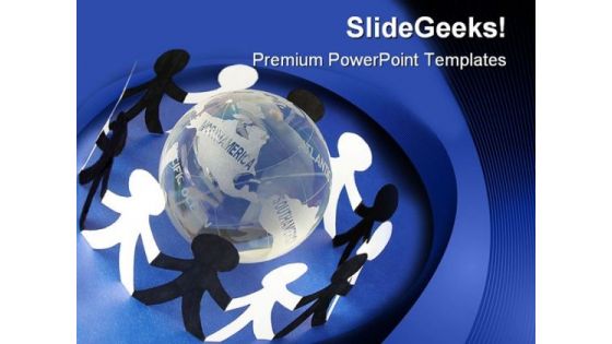 Global Peace Globe PowerPoint Templates And PowerPoint Backgrounds 0611