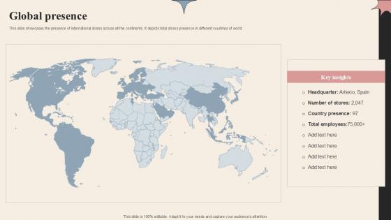 Global Presence Branded Clothing Company Profile PPT Template CP SS V Global Presence Branded Clothing Company Profile PPT Template CP SS V