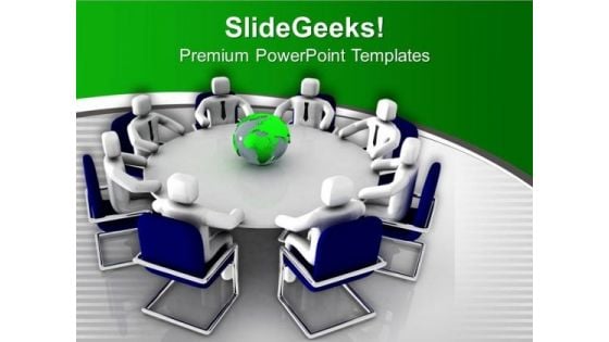 Global Sales Issues Resolve Meeting PowerPoint Templates Ppt Backgrounds For Slides 0713