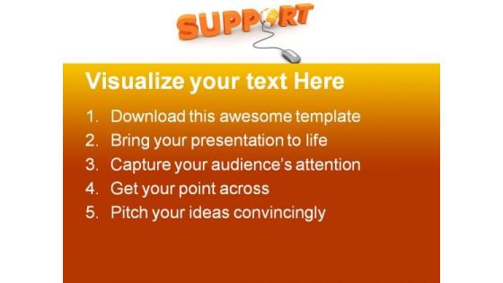 Global Support Communication PowerPoint Templates And PowerPoint Backgrounds 0111