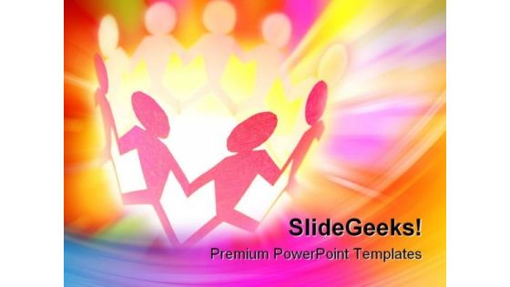 Global Team Leadership PowerPoint Themes And PowerPoint Slides 0511