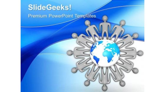 Global Unity People PowerPoint Templates And PowerPoint Themes 0512