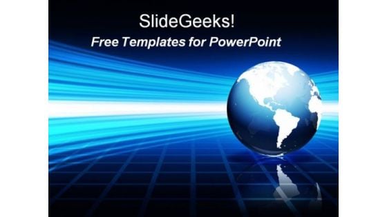 Globe PowerPoint Template