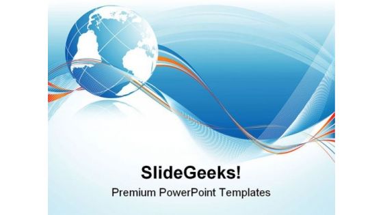 Globe Abstract Background PowerPoint Templates And PowerPoint Backgrounds 0611 Globe Abstract Background PowerPoint Templates And PowerPoint Backgrounds 0611