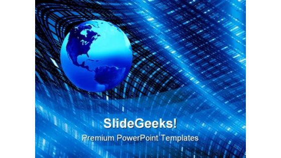 Globe Abstract PowerPoint Templates And PowerPoint Backgrounds 0411