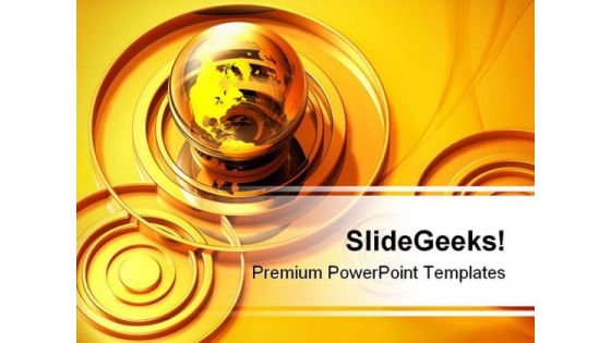 Globe And Concentric Circles Global PowerPoint Templates And PowerPoint Backgrounds 0211 Globe And Concentric Circles Global PowerPoint Templates And PowerPoint Backgrounds 0211