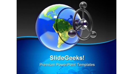 Globe Earth PowerPoint Templates And PowerPoint Backgrounds 0311