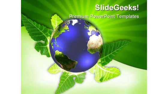 Globe Environment PowerPoint Templates And PowerPoint Backgrounds 0311