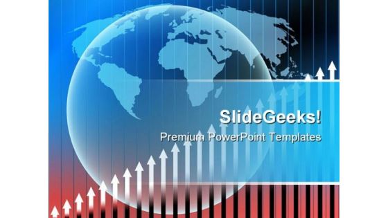 Globe Stats Business PowerPoint Templates And PowerPoint Backgrounds 0611