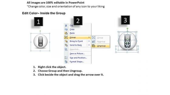 Glowing Networking Icons 1 Instrument PowerPoint Slides And Ppt Diagram Templates