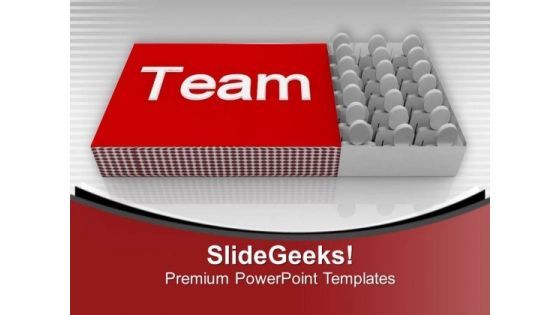 Go Ahead For Business Success With Team PowerPoint Templates Ppt Backgrounds For Slides 0613