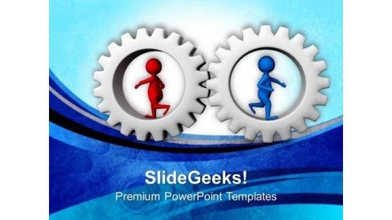 Go For Continuous Cycle PowerPoint Templates Ppt Backgrounds For Slides 0613