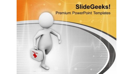 Go For Health Check Up PowerPoint Templates Ppt Backgrounds For Slides 0613