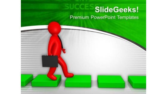 Go On Right Path In Business PowerPoint Templates Ppt Backgrounds For Slides 0613