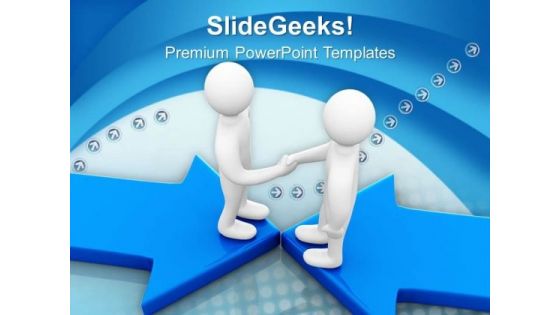 Go On Same Path For Good Business PowerPoint Templates Ppt Backgrounds For Slides 0613